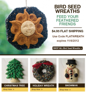 Great Gift Idea - Seed Wreaths